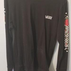 Van's black long sleeve